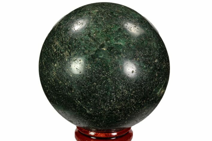 Polished Fuchsite Sphere - Madagascar #104238
